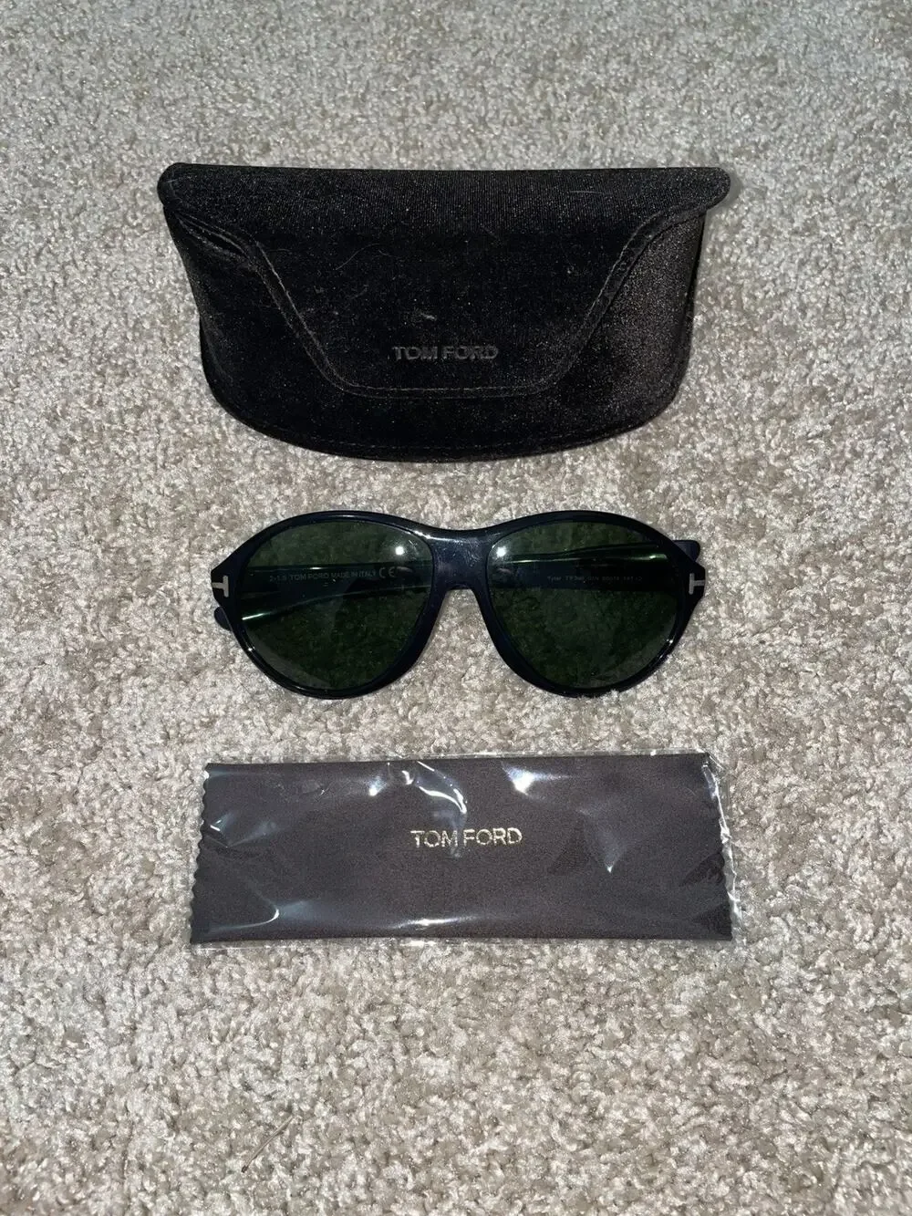 Tom Ford CECIL Black / Black Mens Sunglasses